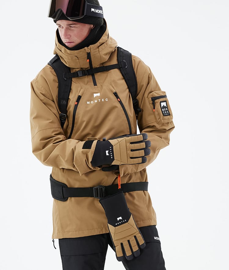 Montec Anzu Snowboardjacke Herren Gold, Image 2 of 11