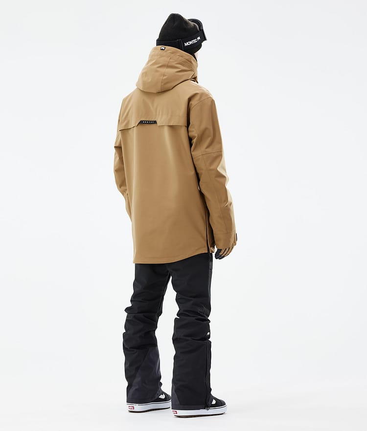 Montec Anzu Snowboardjacke Herren Gold, Image 6 of 11