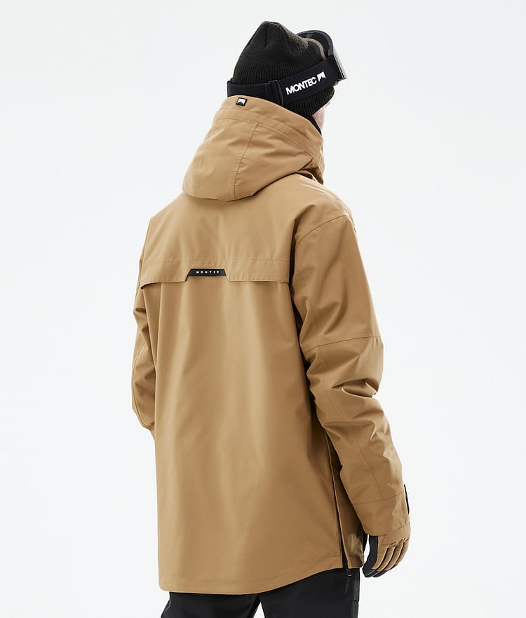 Montec Anzu Snowboardjacke Herren Gold, Image 8 of 11