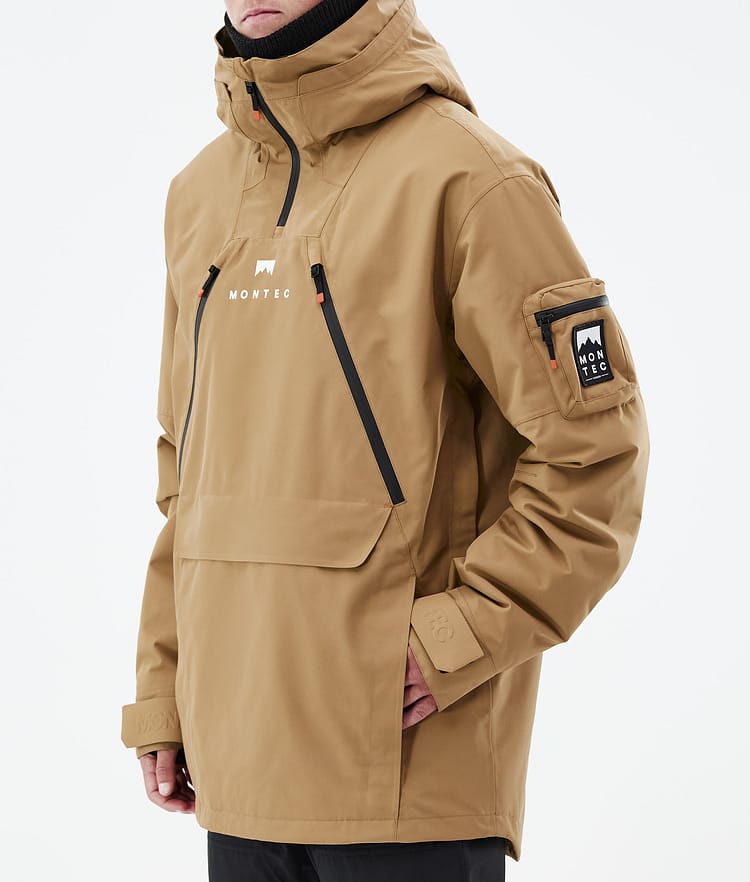 Montec Anzu Snowboardjacke Herren Gold, Image 9 of 11