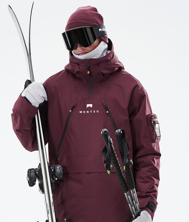Montec Anzu Skijacke Herren Burgundy, Image 3 of 11