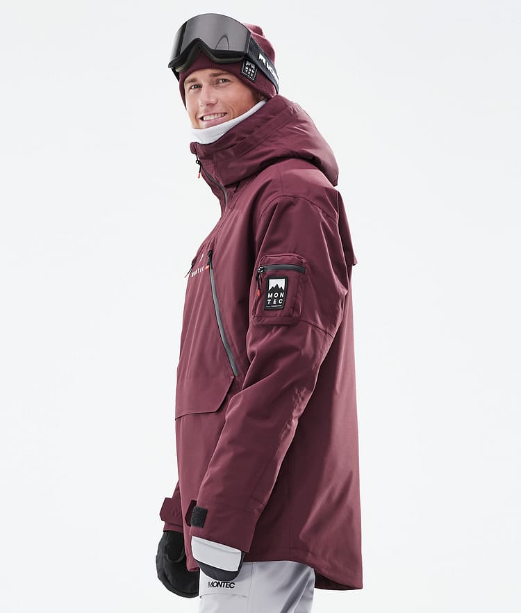 Montec Anzu Skijacke Herren Burgundy, Image 7 of 11