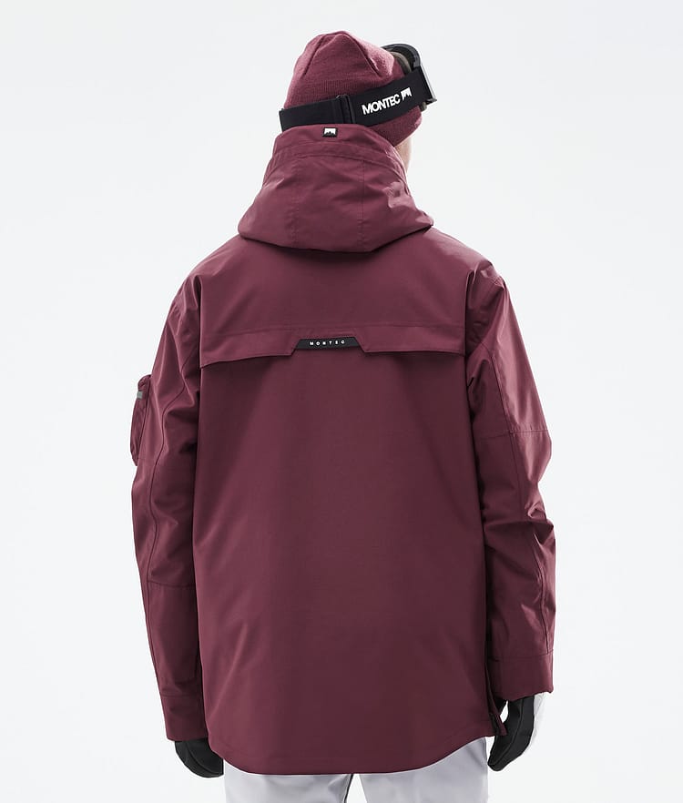 Montec Anzu Skijacke Herren Burgundy, Image 8 of 11