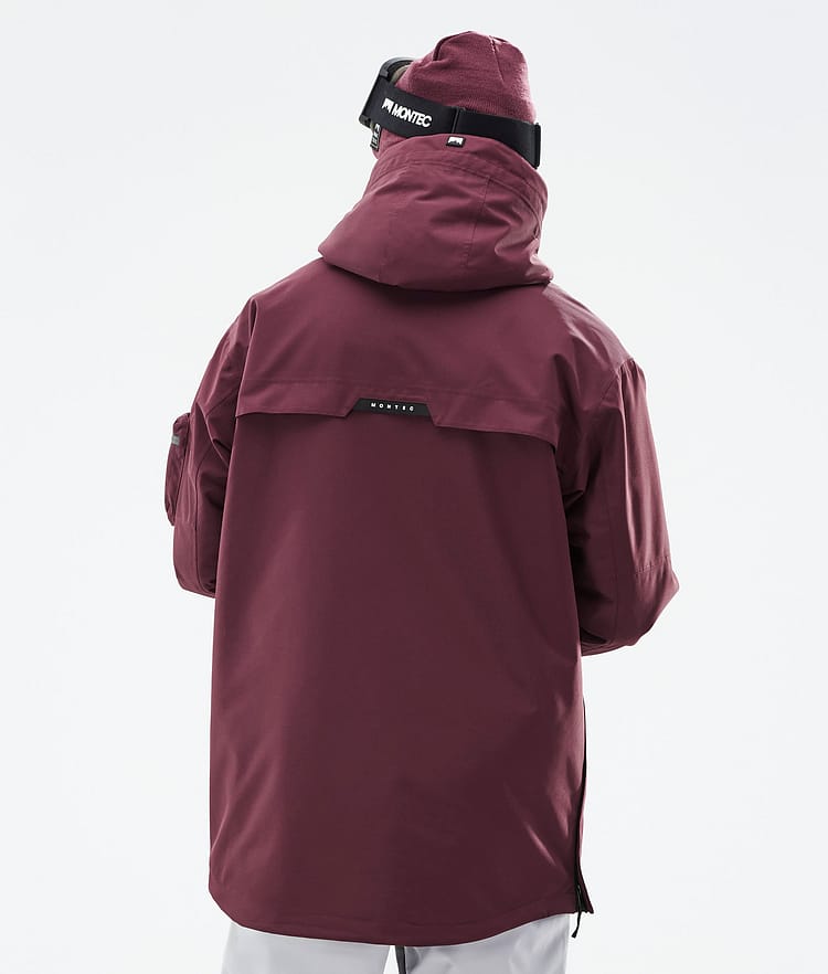 Montec Anzu Snowboardjacke Herren Burgundy, Image 8 of 11