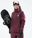 Montec Fawk W 21 Snowboardjacke Damen Burgundy