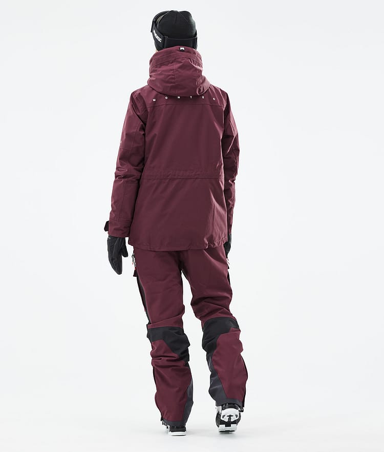 Montec Fawk W 21 Skijacke Damen Burgundy, Image 6 of 11