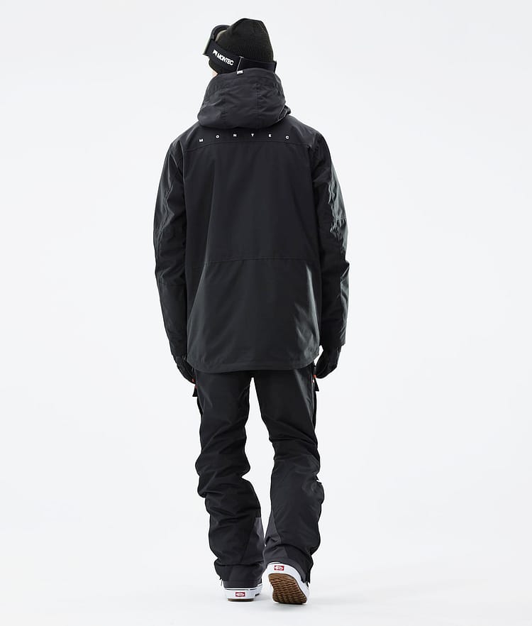 Montec Fawk 21 Snowboardjacke Herren Black, Image 7 of 12