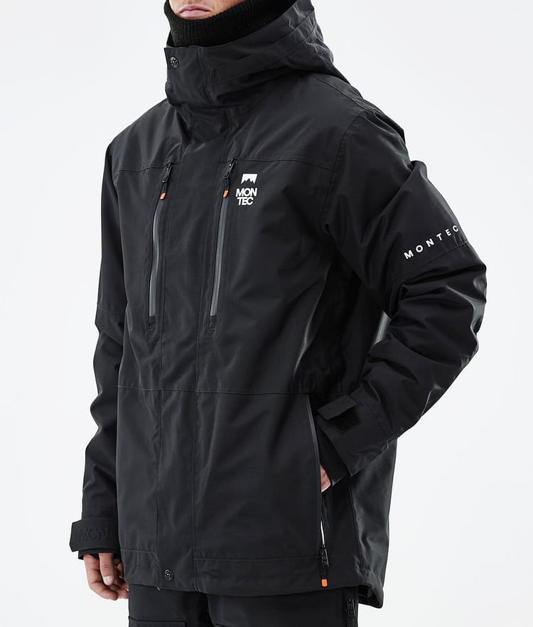 Montec Fawk 21 Snowboardjacke Herren Black, Image 10 of 12