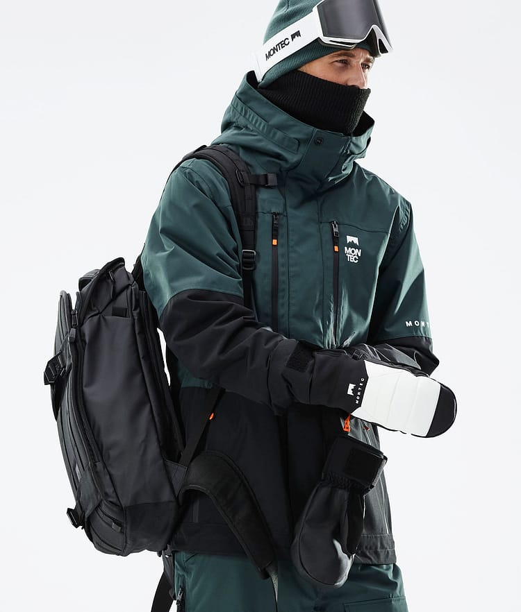 Montec Fawk 21 Snowboardjacke Herren Dark Atlantic/Black, Image 2 of 12