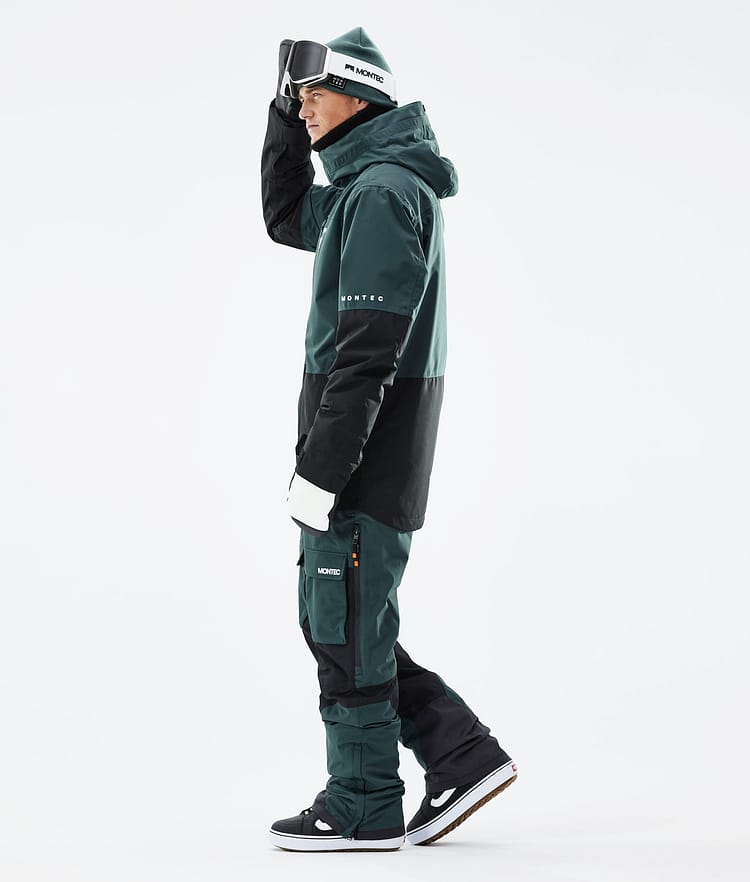Montec Fawk 21 Snowboardjacke Herren Dark Atlantic/Black, Image 6 of 12