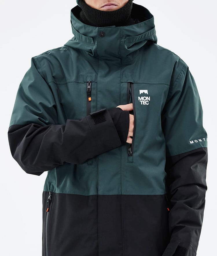 Montec Fawk 21 Snowboardjacke Herren Dark Atlantic/Black, Image 11 of 12