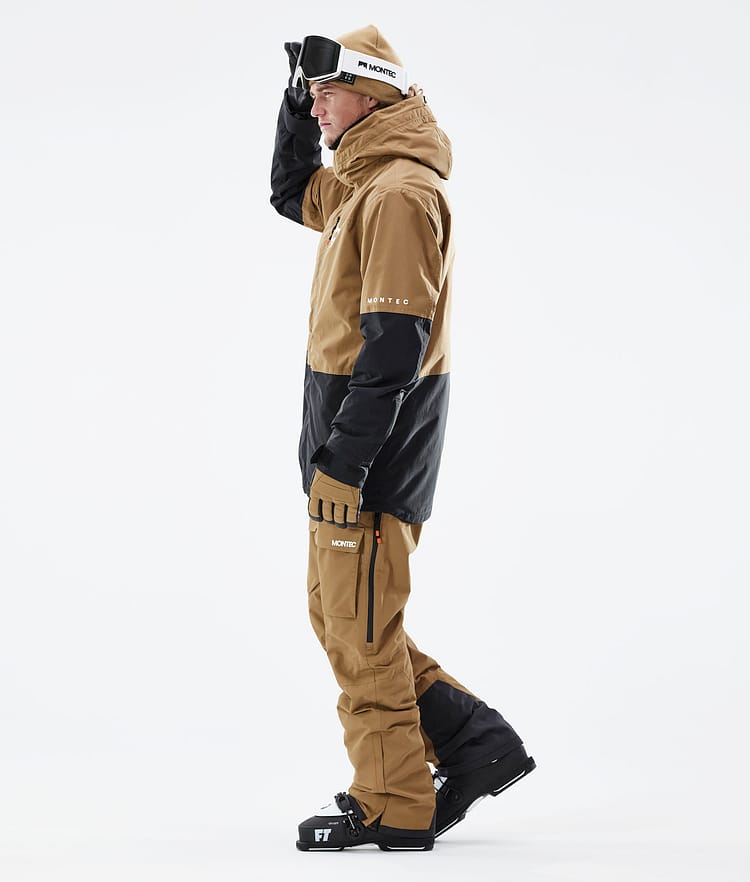 Montec Fawk 21 Skijacke Herren Gold/Black, Image 6 of 12