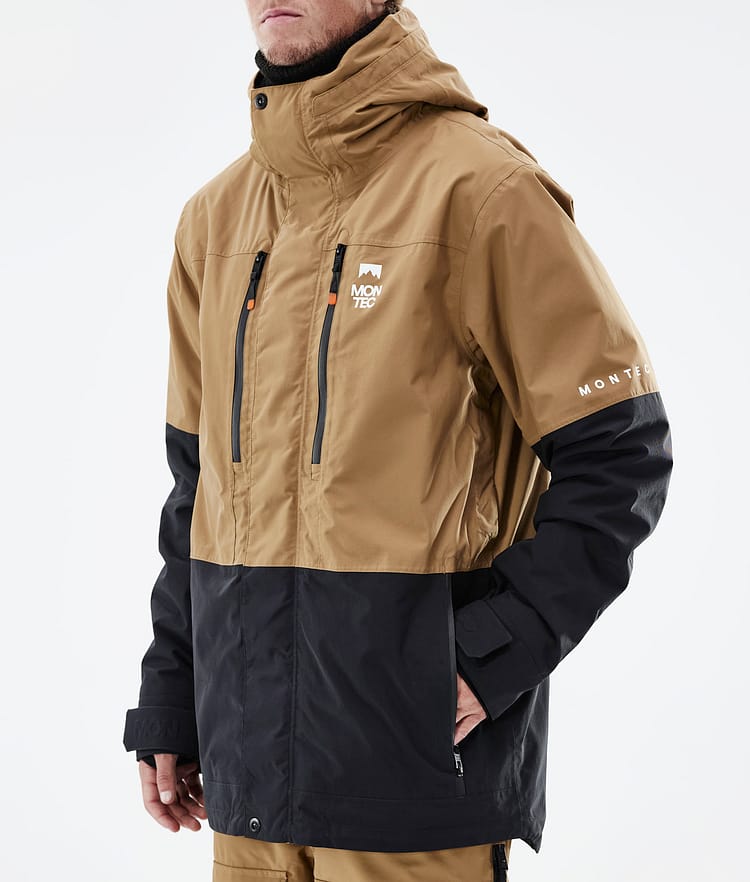 Montec Fawk 21 Skijacke Herren Gold/Black, Image 10 of 12
