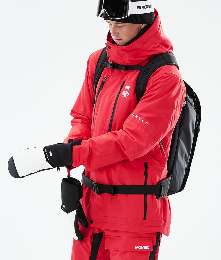 Montec Fawk 21 Snowboardjacke Herren Red, Image 2 of 11