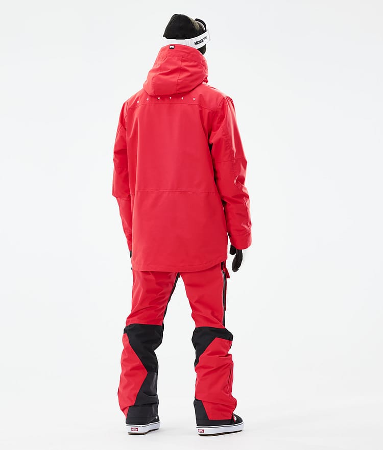 Montec Fawk 21 Snowboardjacke Herren Red, Image 6 of 11