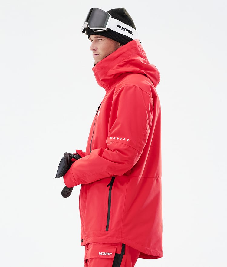 Montec Fawk 21 Snowboardjacke Herren Red, Image 7 of 11