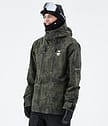 Montec Fawk 21 Skijacke Herren Olive Green Tiedye