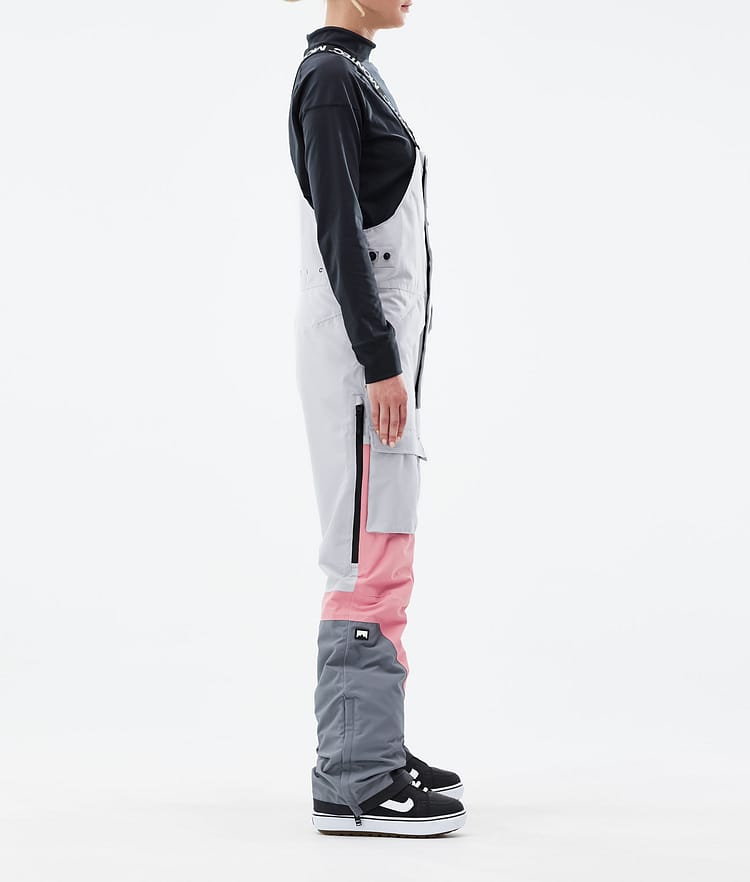 Montec Fawk W 21 Snowboardhose Damen Light Grey/Pink/Light Pearl, Image 2 of 6