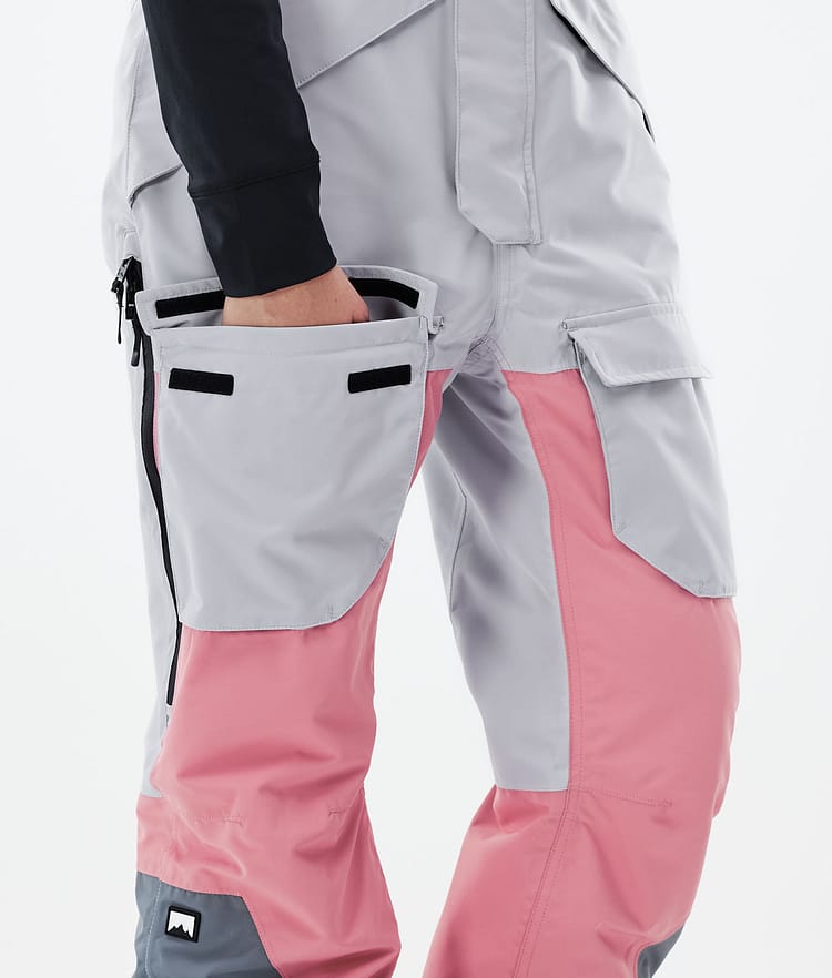 Montec Fawk W 21 Snowboardhose Damen Light Grey/Pink/Light Pearl, Image 6 of 6