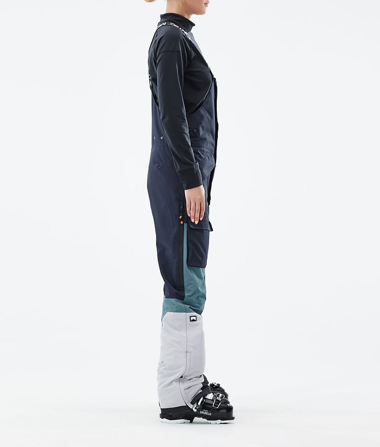 Montec Fawk W 21 Skihose Damen Marine/Atlantic/Light Grey, Image 2 of 6