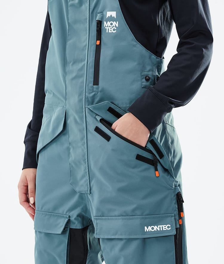 Montec Fawk W 21 Snowboardhose Damen Atlantic/Black, Image 4 of 6