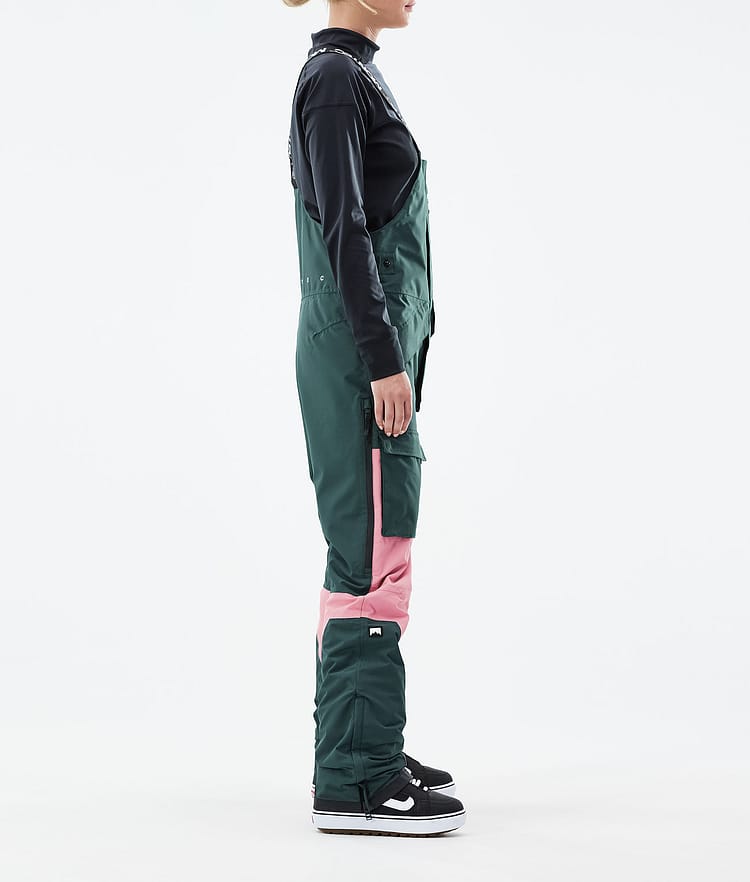 Montec Fawk W 21 Snowboardhose Damen Dark Atlantic/Pink, Image 2 of 6