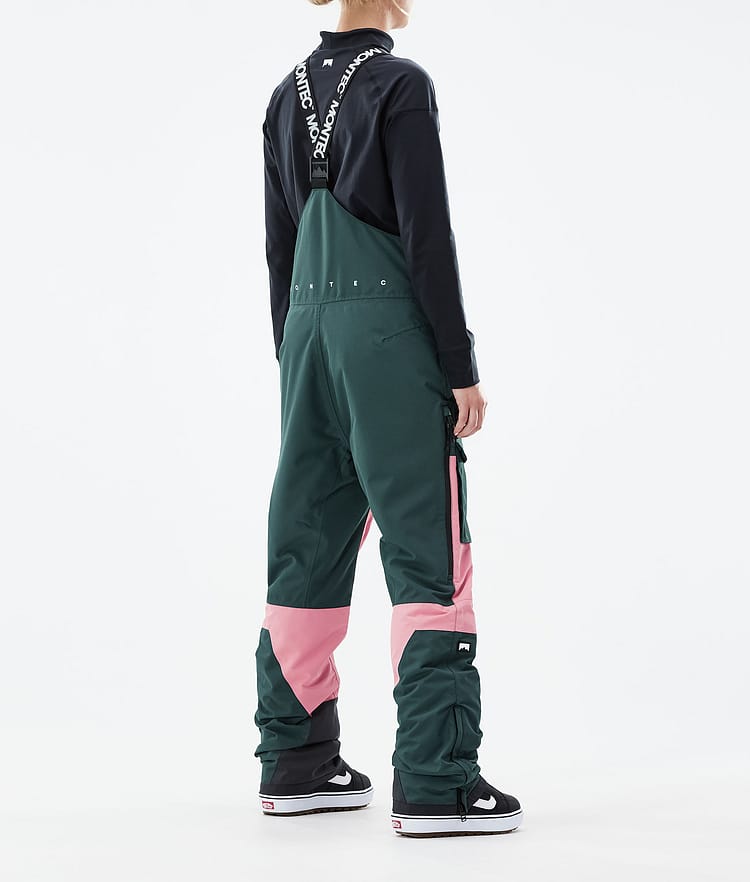 Montec Fawk W 21 Snowboardhose Damen Dark Atlantic/Pink, Image 3 of 6