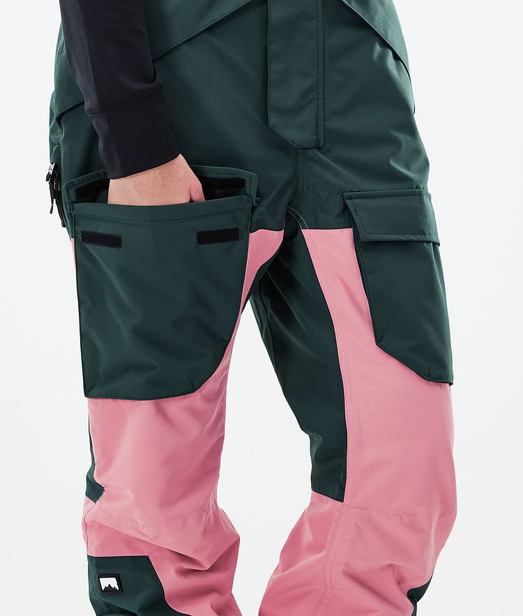 Montec Fawk W 21 Snowboardhose Damen Dark Atlantic/Pink, Image 6 of 6