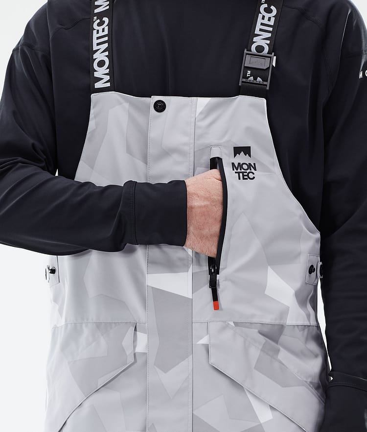 Montec Fawk 21 Snowboardhose Herren Snow Camo/Black, Image 5 of 6
