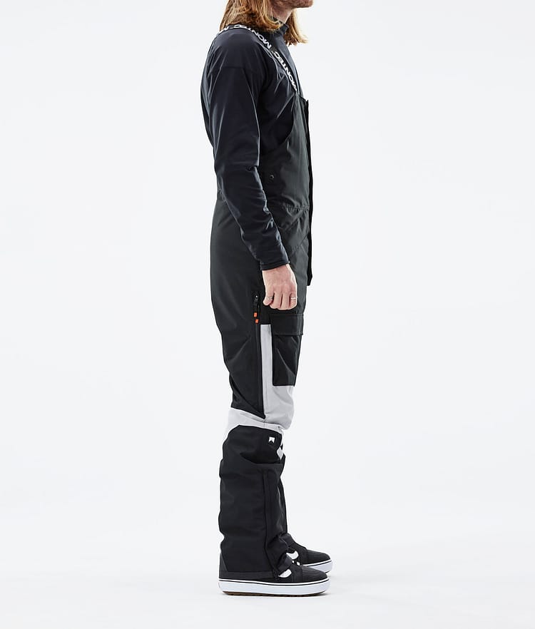 Montec Fawk 21 Snowboardhose Herren Black/Light Grey/Black, Image 2 of 6