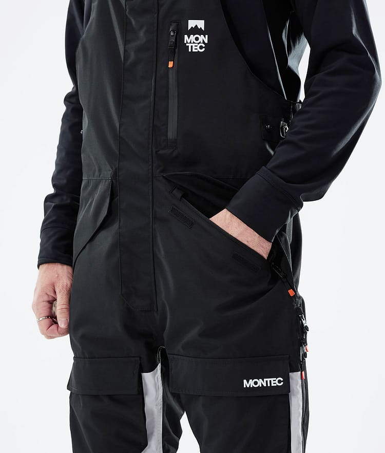 Montec Fawk 21 Snowboardhose Herren Black/Light Grey/Black, Image 4 of 6