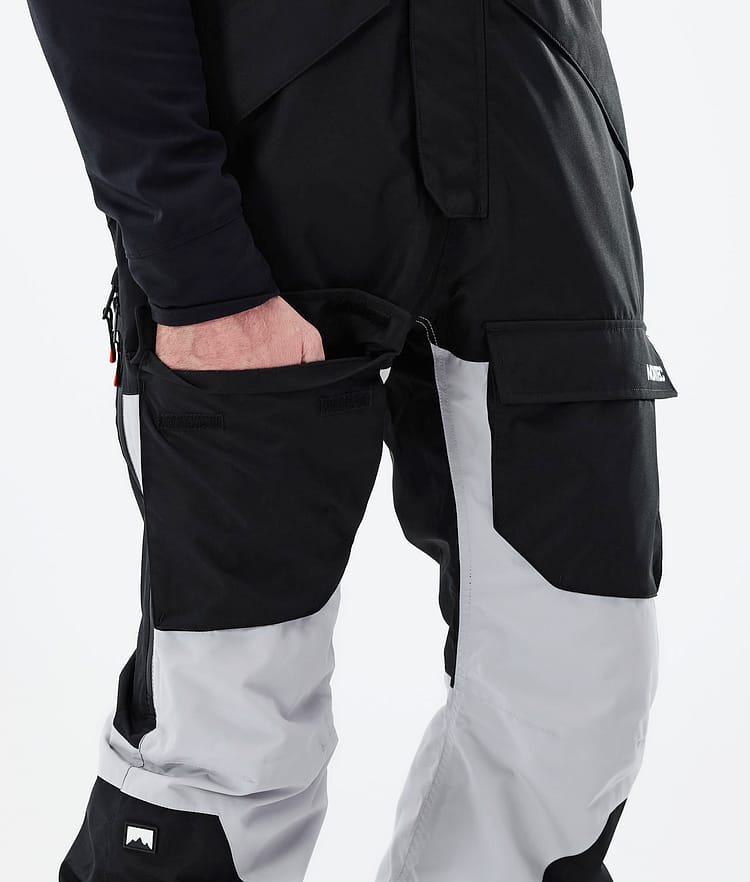 Montec Fawk 21 Snowboardhose Herren Black/Light Grey/Black, Image 6 of 6