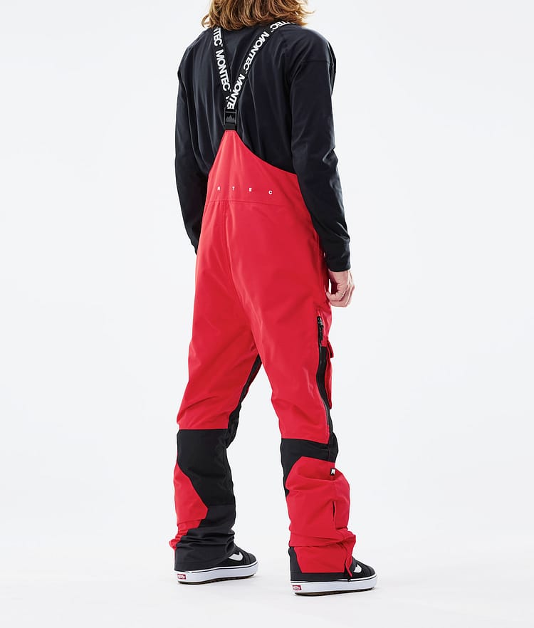 Montec Fawk 21 Snowboardhose Herren Red/Black, Image 3 of 6