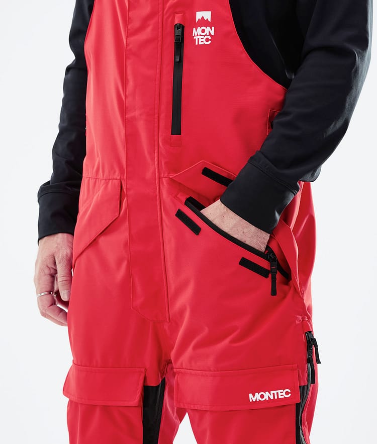 Montec Fawk 21 Snowboardhose Herren Red/Black, Image 4 of 6