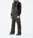 Montec Fawk 21 Snowboardhose Herren Olive Green Tiedye