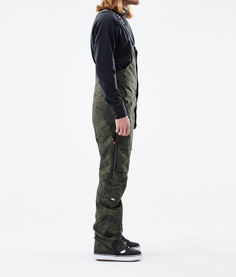 Montec Fawk 21 Snowboardhose Herren Olive Green Tiedye, Image 2 of 6