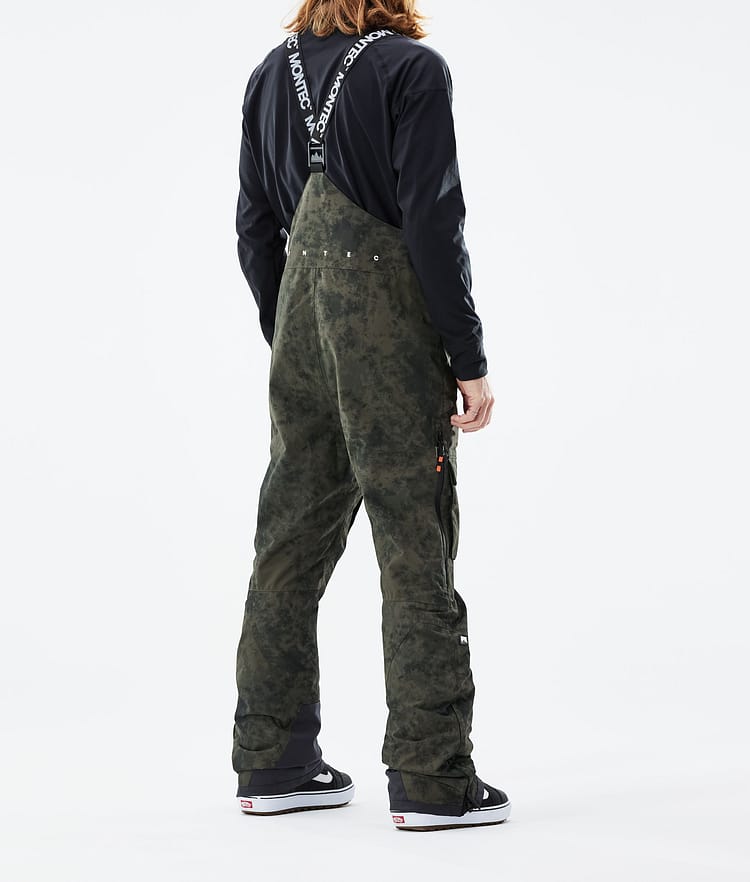 Montec Fawk 21 Snowboardhose Herren Olive Green Tiedye, Image 3 of 6