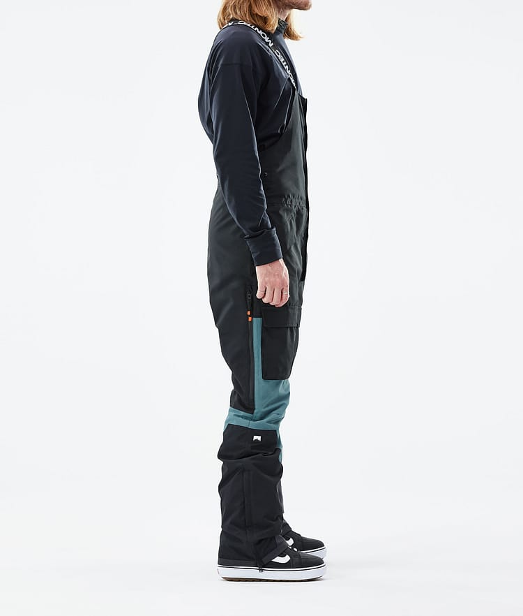Montec Fawk 21 Snowboardhose Herren Black/Atlantic, Image 2 of 6