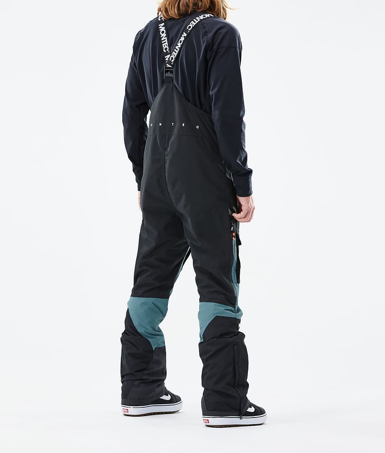 Montec Fawk 21 Snowboardhose Herren Black/Atlantic, Image 3 of 6