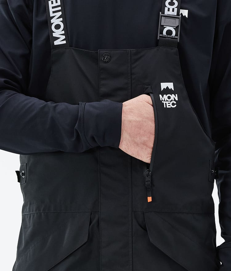 Montec Fawk 21 Snowboardhose Herren Black/Atlantic, Image 5 of 6
