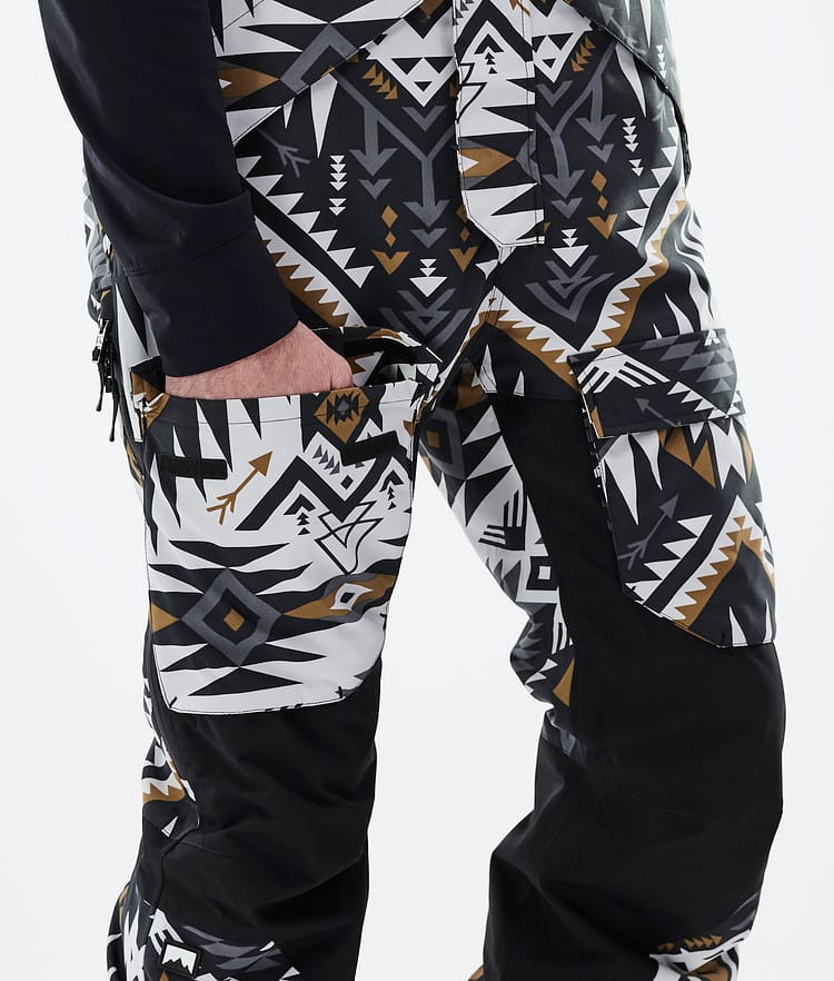 Montec Fawk 2021 Snowboardhose Herren Komber Gold/Black, Bild 6 von 6