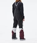 Montec Fawk 2021 Snowboardhose Herren Black/Light Grey/Burgundy, Bild 3 von 6