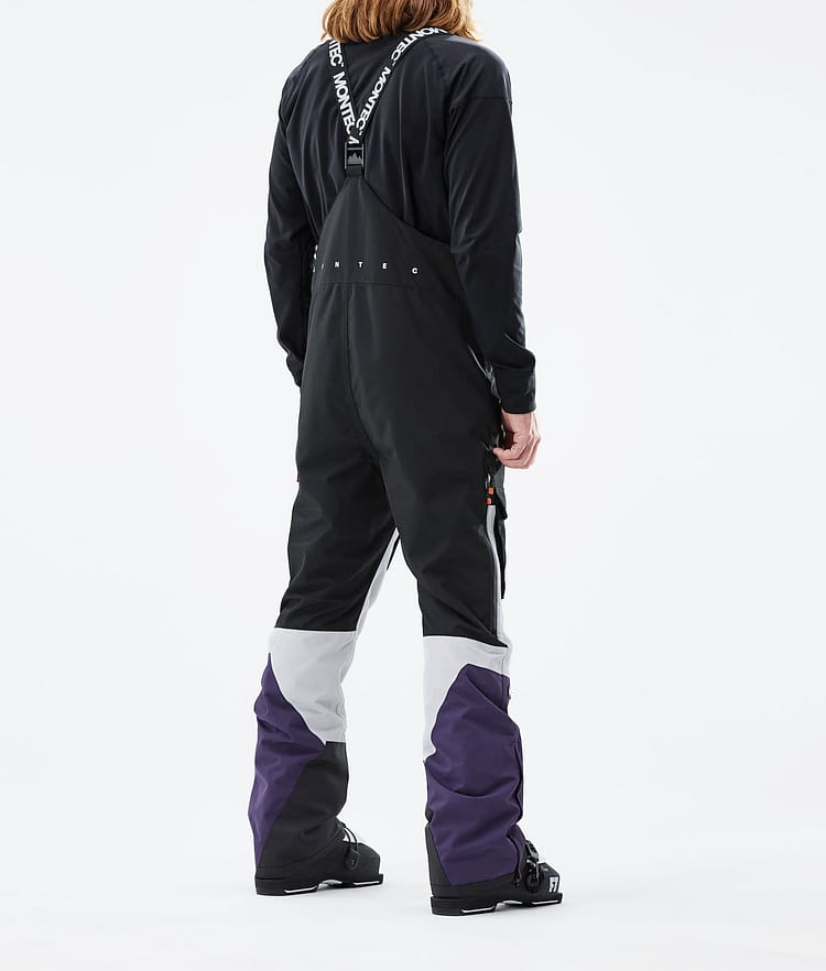 Montec Fawk 21 Skihose Herren Black/Light Grey/Purple, Image 3 of 6
