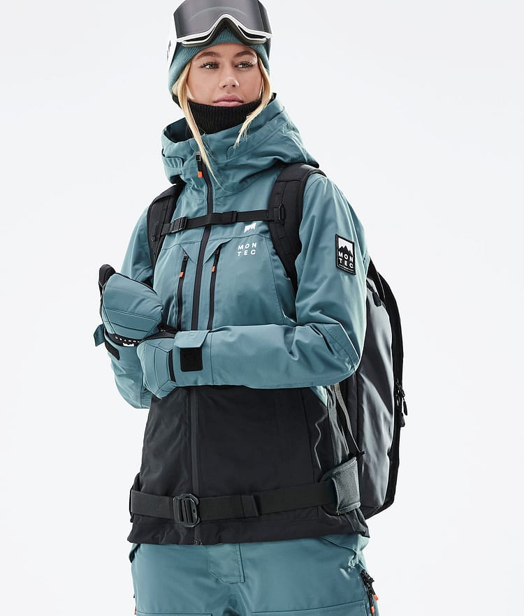 Montec Moss W 21 Snowboardjacke Damen Atlantic/Black, Image 2 of 12