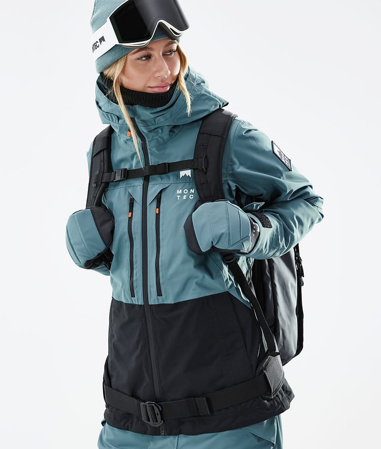 Montec Moss W 21 Skijacke Damen Atlantic/Black, Image 2 of 12