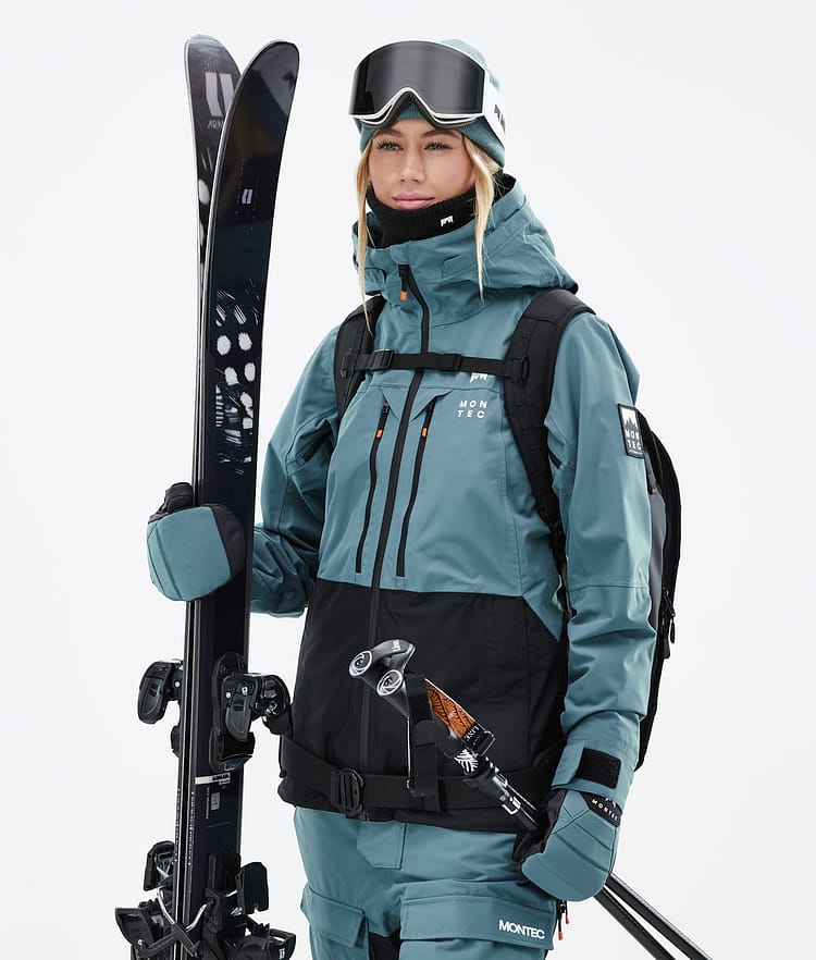 Montec Moss W 21 Skijacke Damen Atlantic/Black, Image 3 of 12