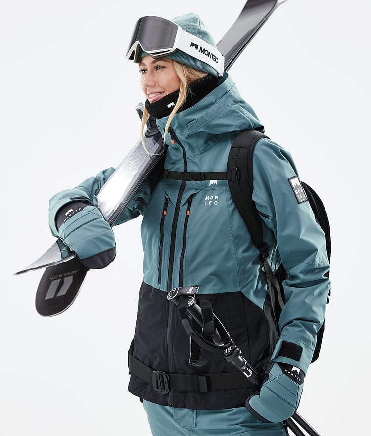 Montec Moss W 21 Skijacke Damen Atlantic/Black, Image 4 of 12