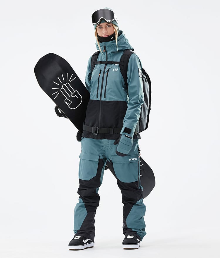 Montec Moss W 21 Snowboardjacke Damen Atlantic/Black, Image 5 of 12