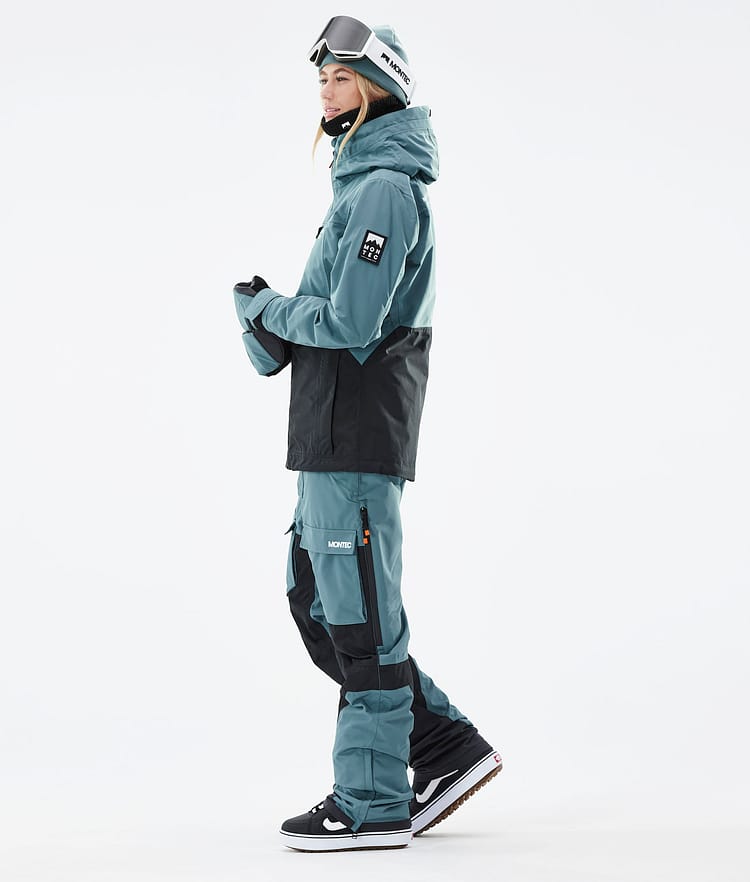 Montec Moss W 21 Snowboardjacke Damen Atlantic/Black, Image 6 of 12