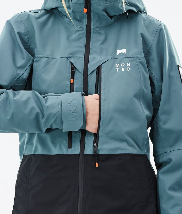 Montec Moss W 21 Snowboardjacke Damen Atlantic/Black, Image 11 of 12